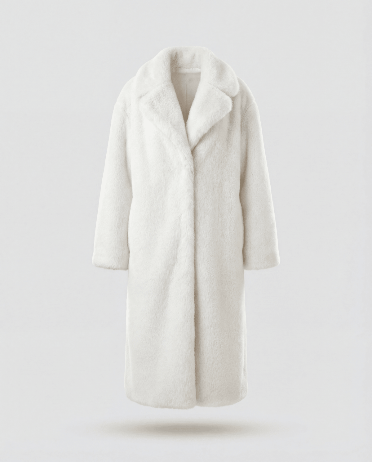 Le Montaigne - Manteau femme en fourrure vegan - Maison Quivernay