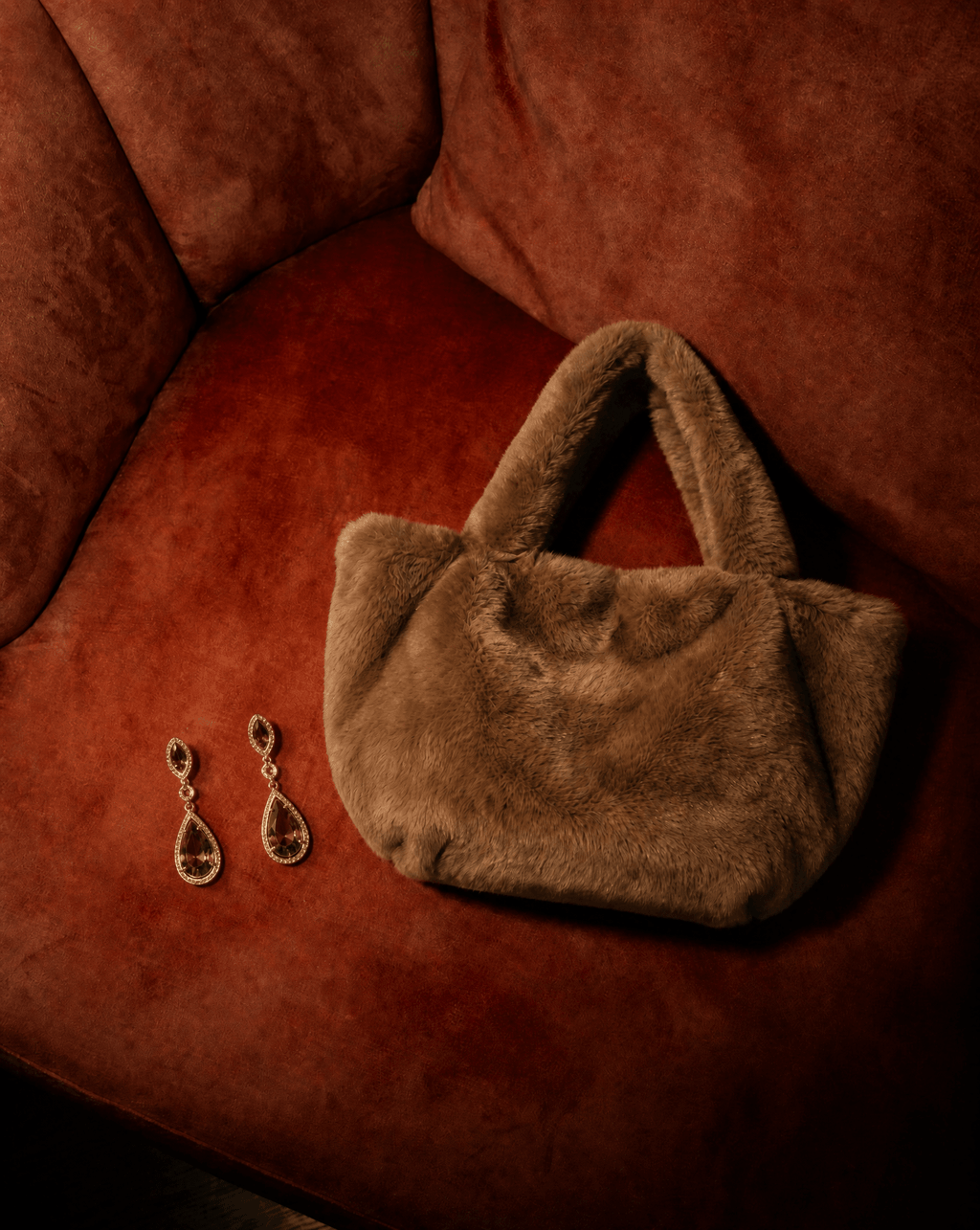 Le Valois – Sac femme en fourrure vegan - Maison Quivernay